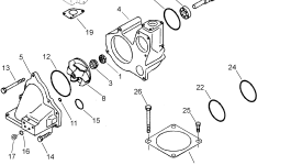 Комплект 6216-64-1400 Komatsu