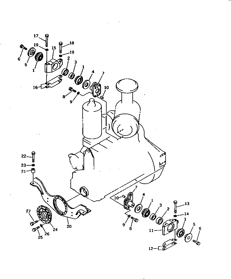 Болт 01011-62065 Komatsu