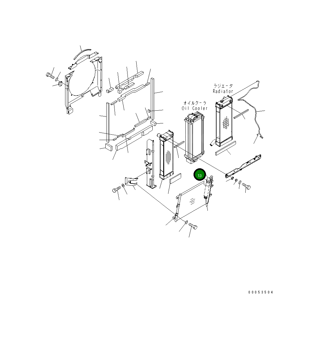 Кольцо уплотнительное (O-Ring) DK581520-9700 Komatsu