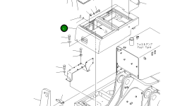 Крышка 209-54-77811 Komatsu