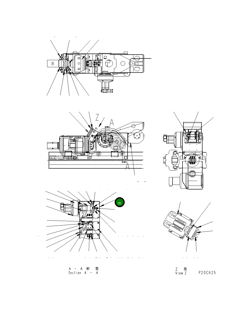 Крышка 8210-72-1510  Komatsu