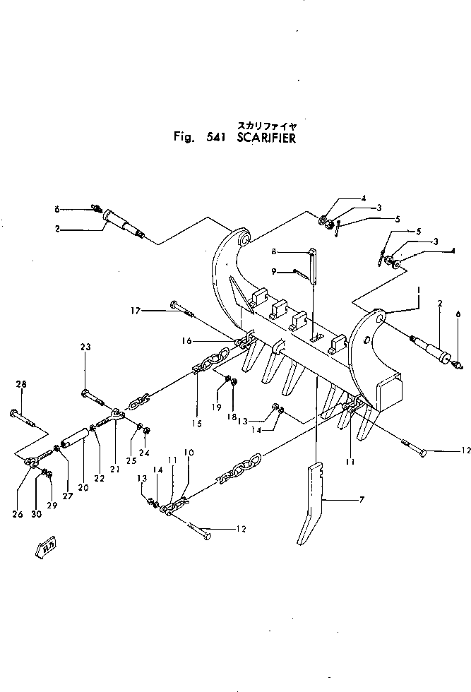 Болт 01000-41680  Komatsu
