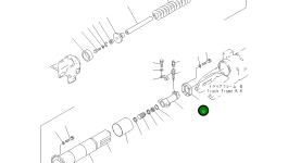 Кольцо 17M-30-26640 Komatsu