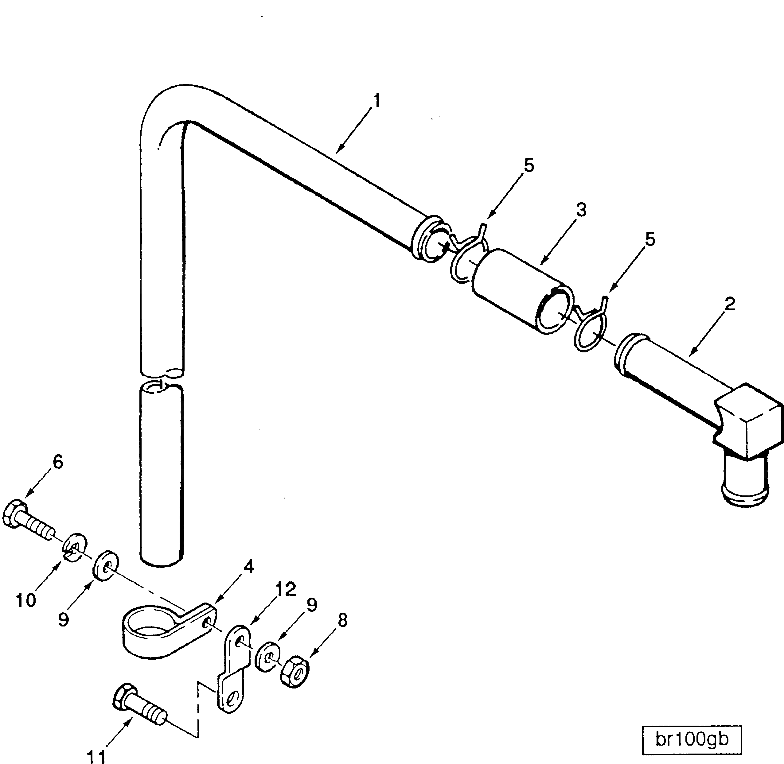 Болт CUS-109  Komatsu