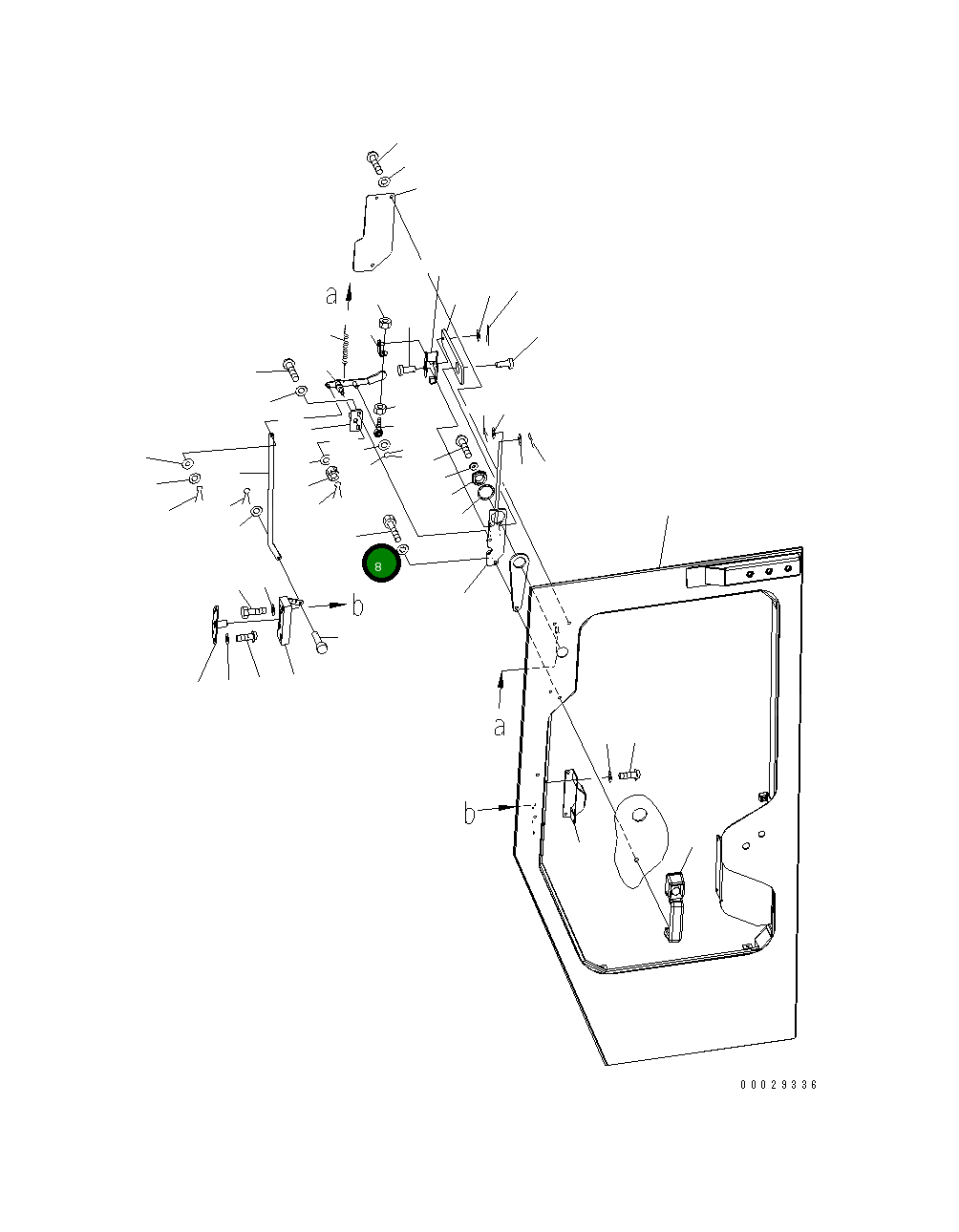Болт 01010-D0630 Komatsu
