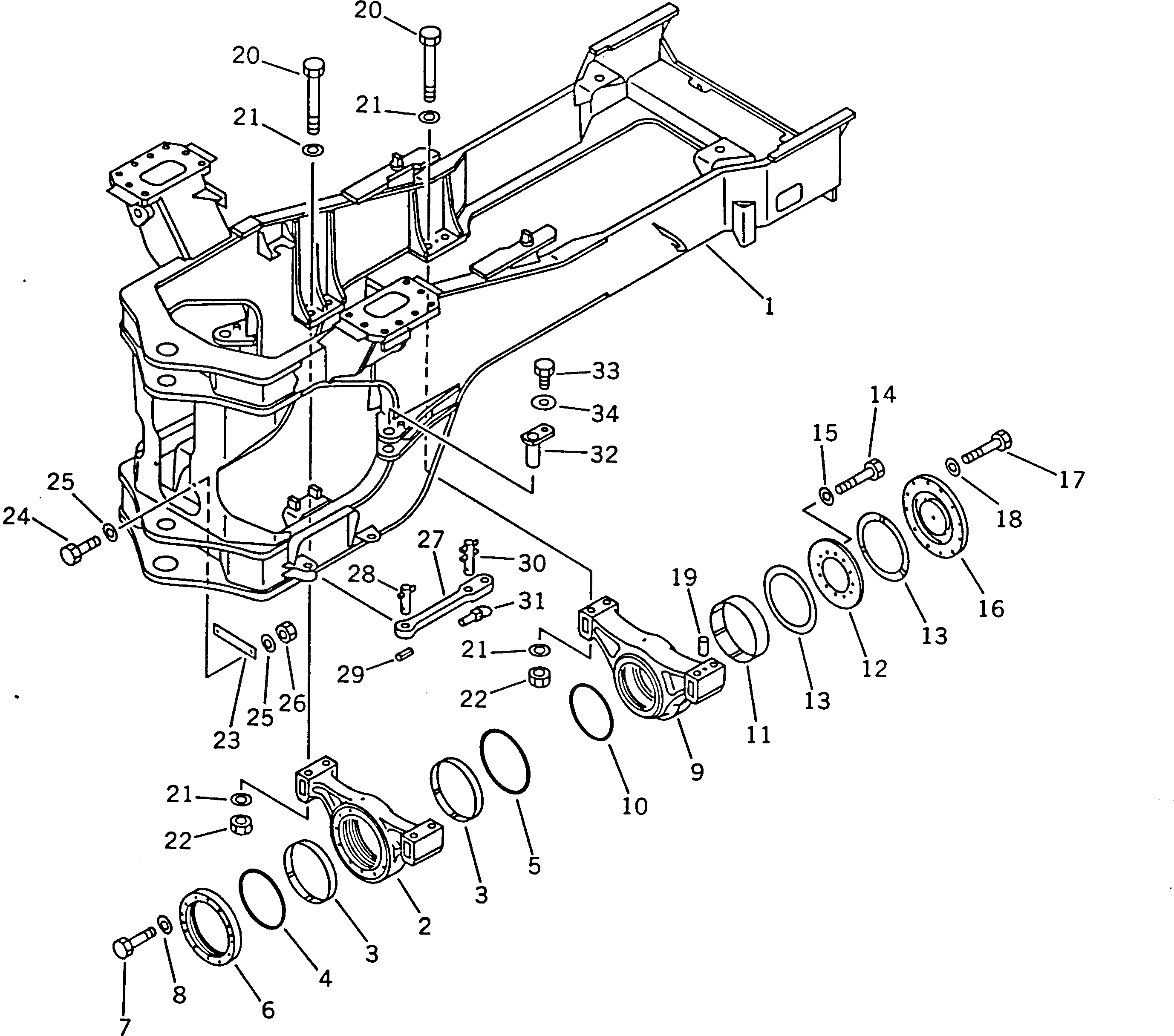 Болт 01010-51670 Komatsu