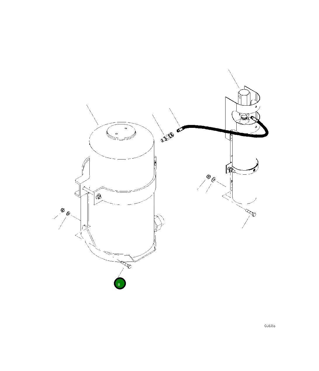 Болт 20084KF Komatsu