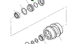 Кольцо уплотнительное (O-Ring) 610 411 C1 Komatsu