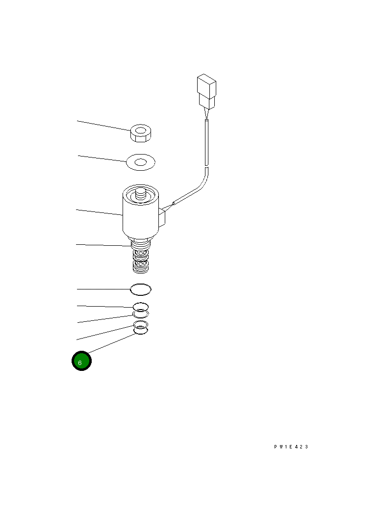 Кольцо уплотнительное (O-Ring) TT007901417 Komatsu