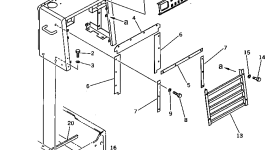 Лист 418-54-11480 Komatsu