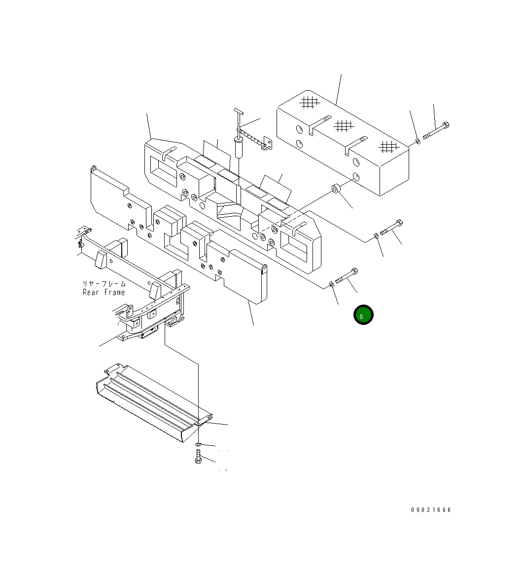 Болт 425-97-41171 Komatsu