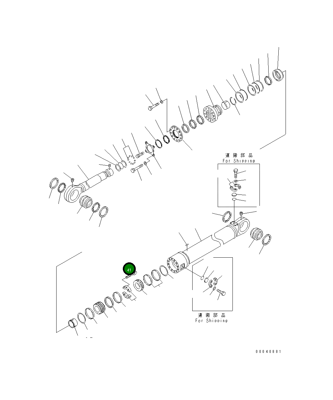 Болт 01253-61630 Komatsu