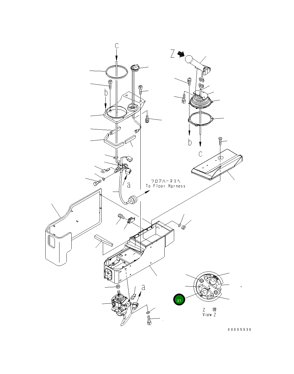 Крышка 19M-43-33160 Komatsu