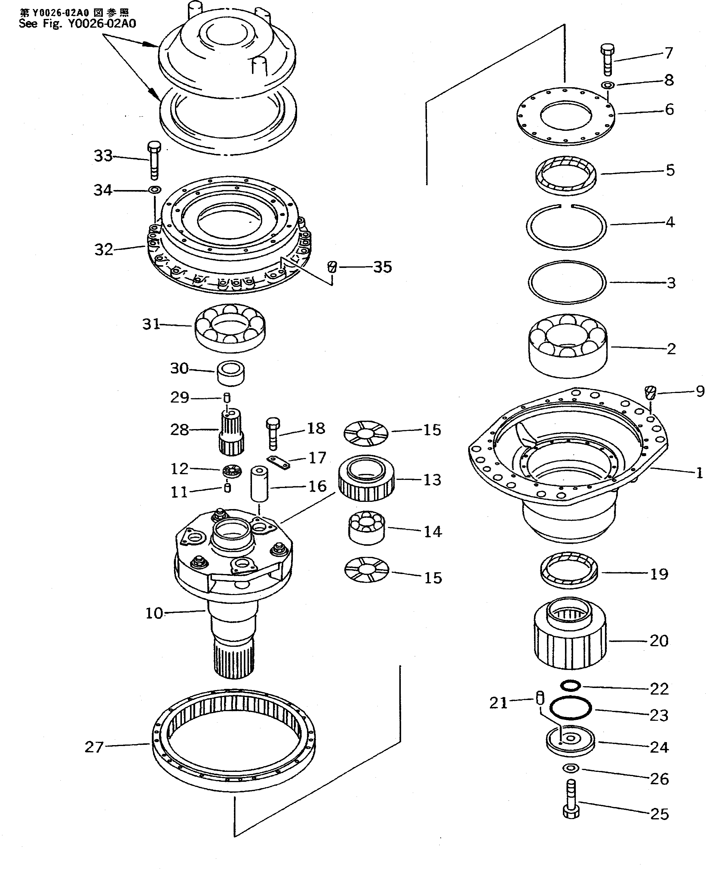 Болт 01011-51620  Komatsu