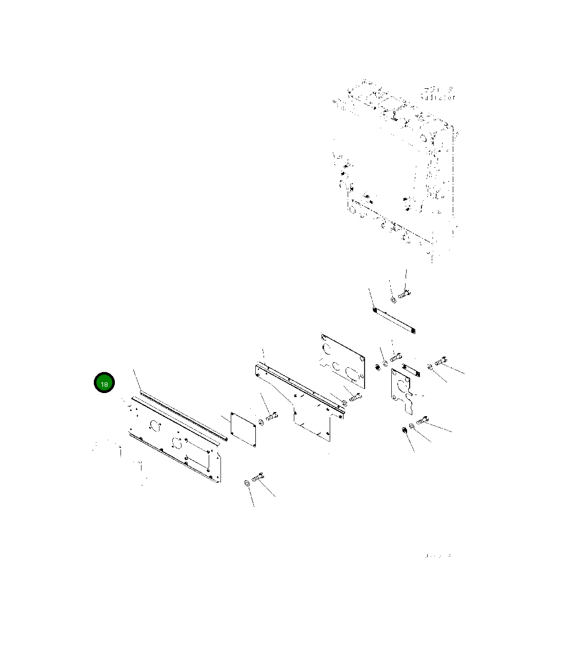 Крышка 423-54-62441 Komatsu