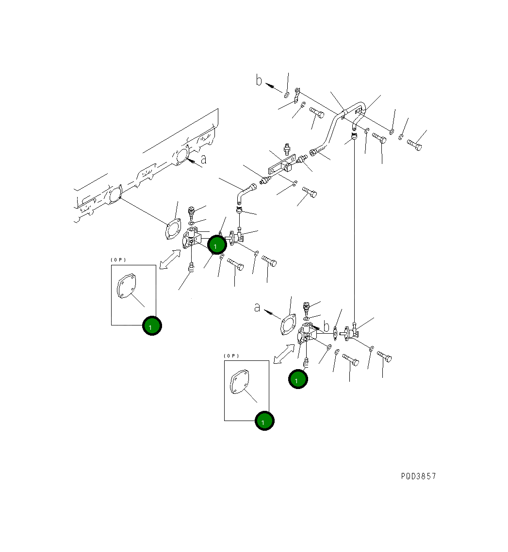 Крышка 6128-81-4610 Komatsu