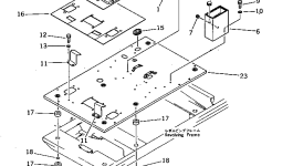 Крышка 20X-54-23160 Komatsu