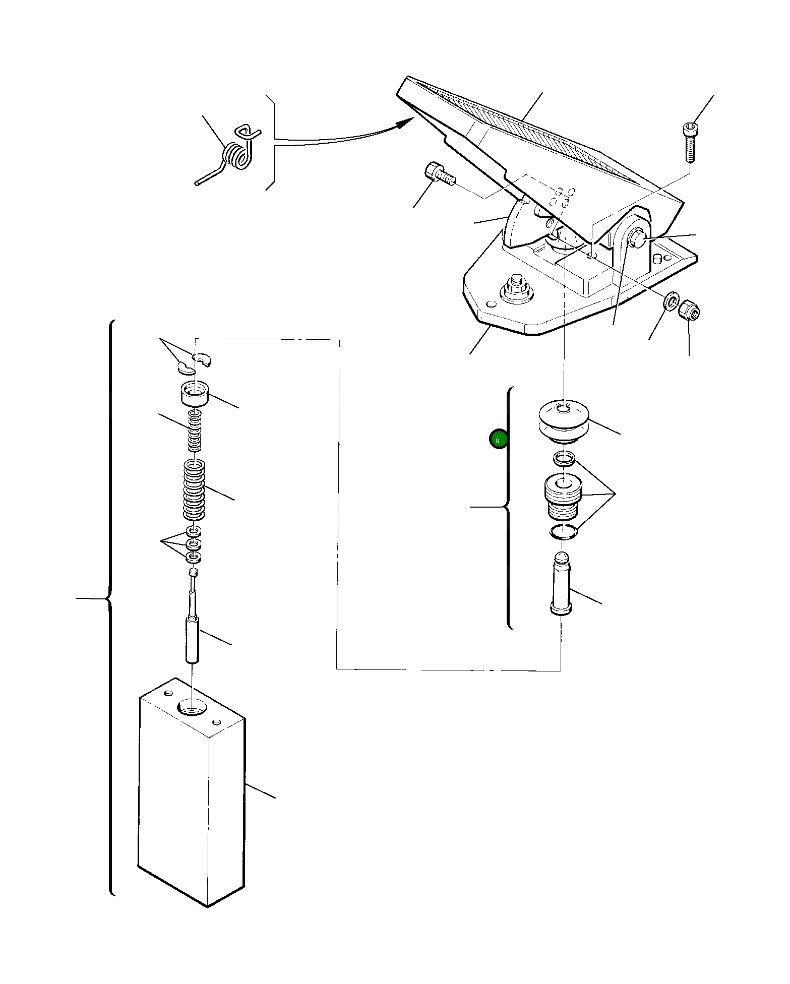 Крышка 21D-60-13690  Komatsu