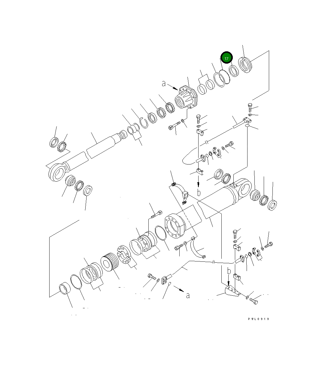 Кольцо 707-71-20510  Komatsu