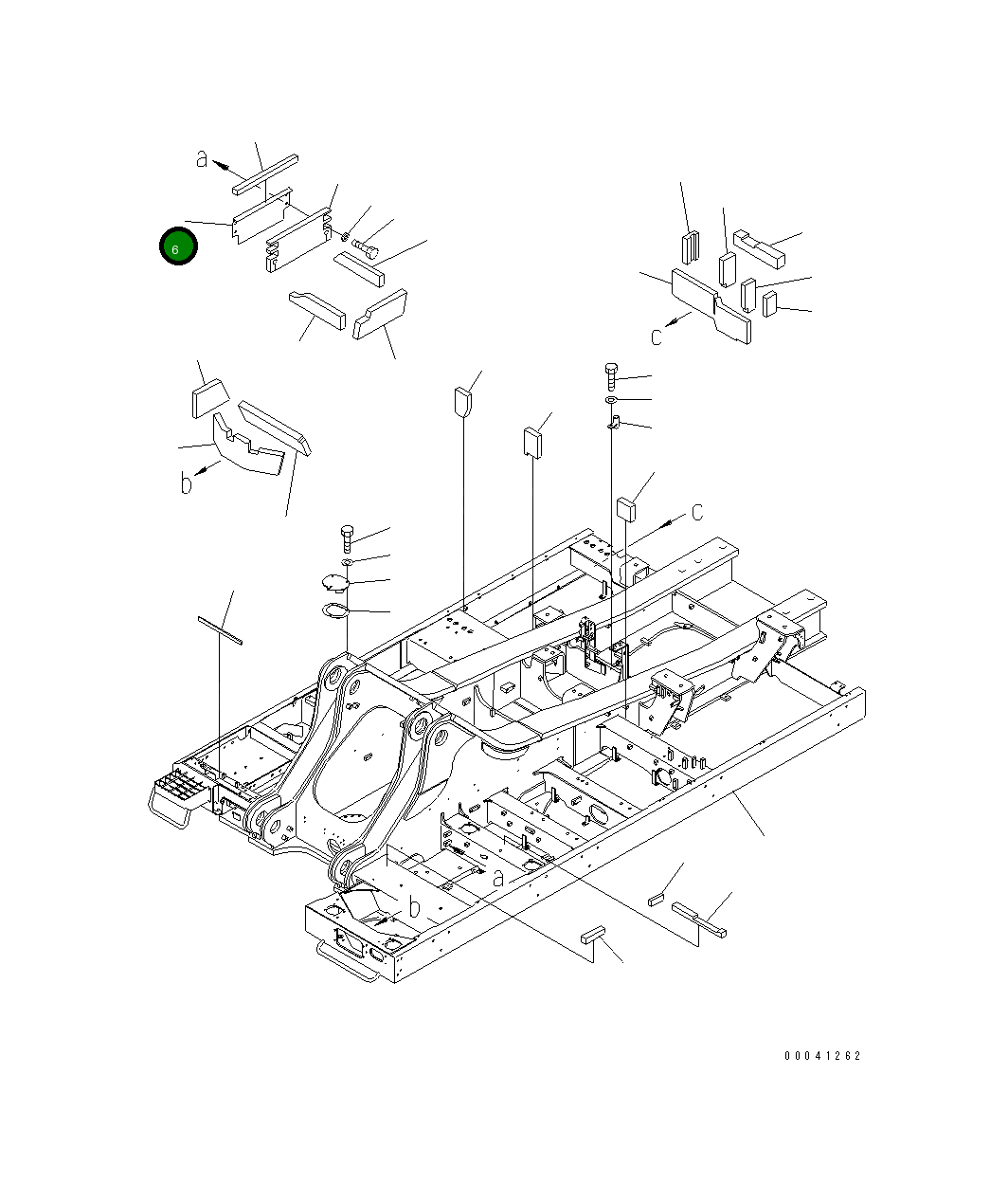 Крышка 209-46-41220 Komatsu