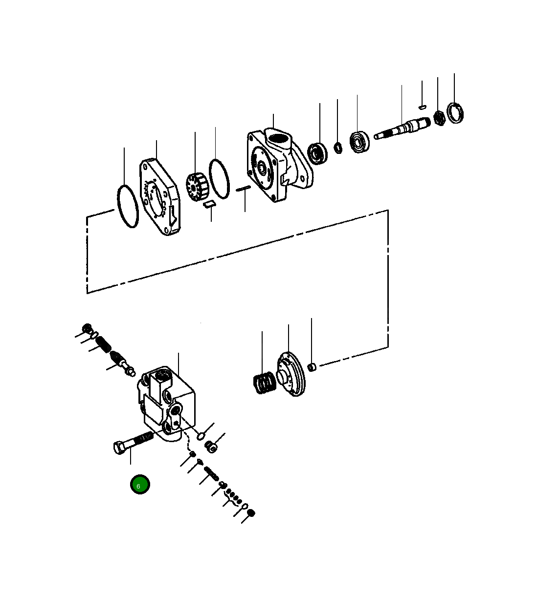 Болт 79 284 Komatsu