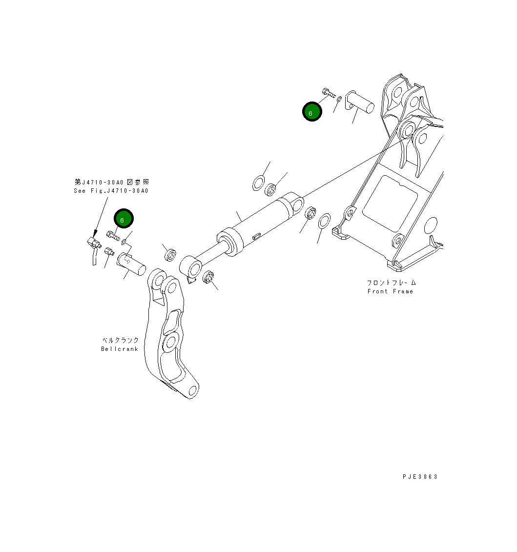 Болт 01010-51630 Komatsu