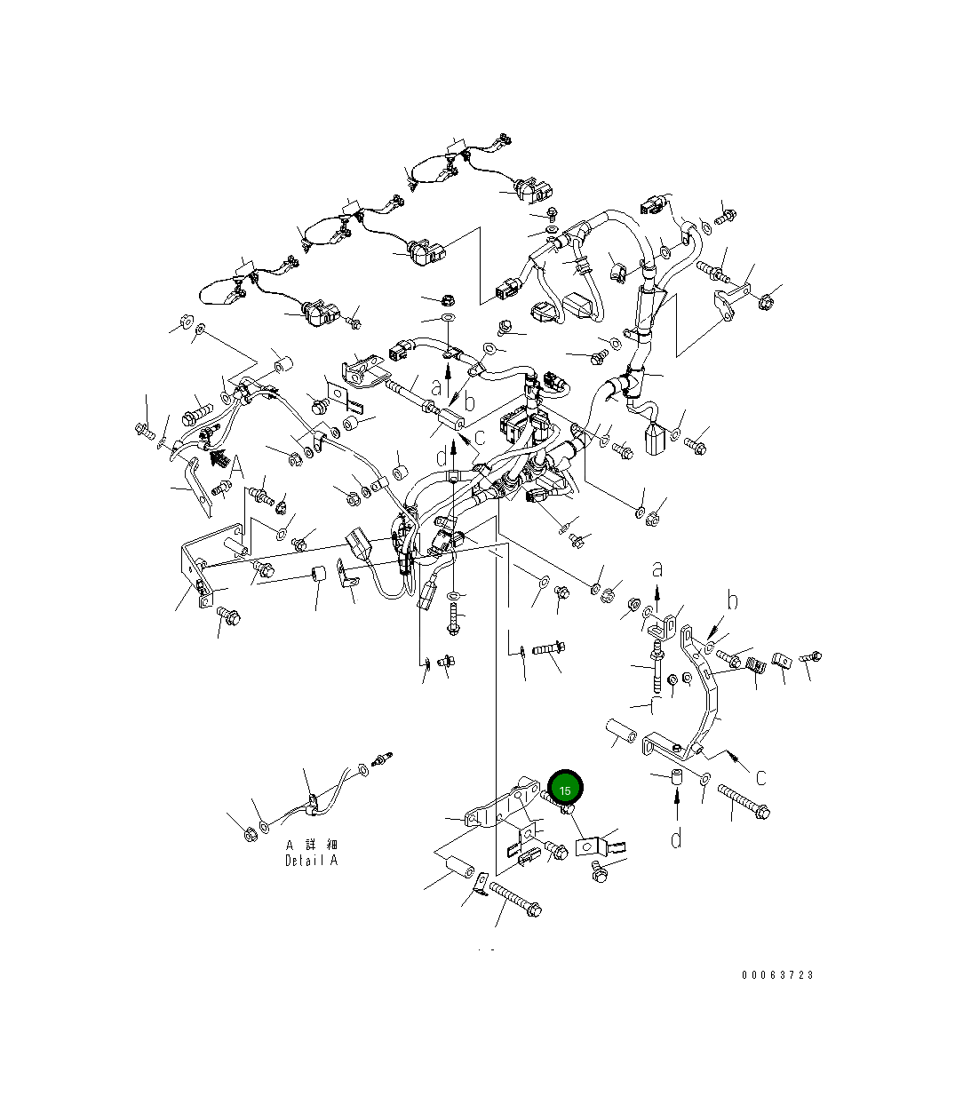 Болт 6745-81-9410 Komatsu