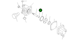 Кольцо уплотнительное (O-Ring) CU3279794 Komatsu