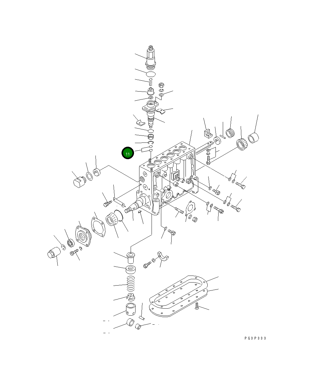 Кольцо уплотнительное (O-Ring) ND949140-1120  Komatsu