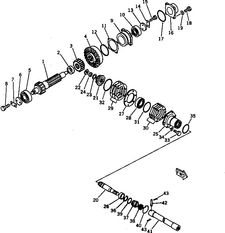 Кольцо уплотнительное (O-Ring) 150-95-11530 Komatsu