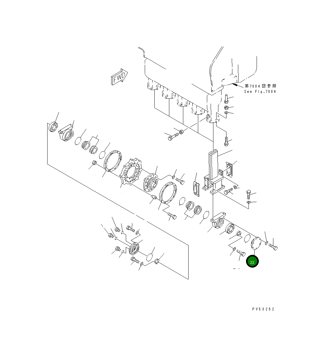 Крышка 263-78-11660 Komatsu