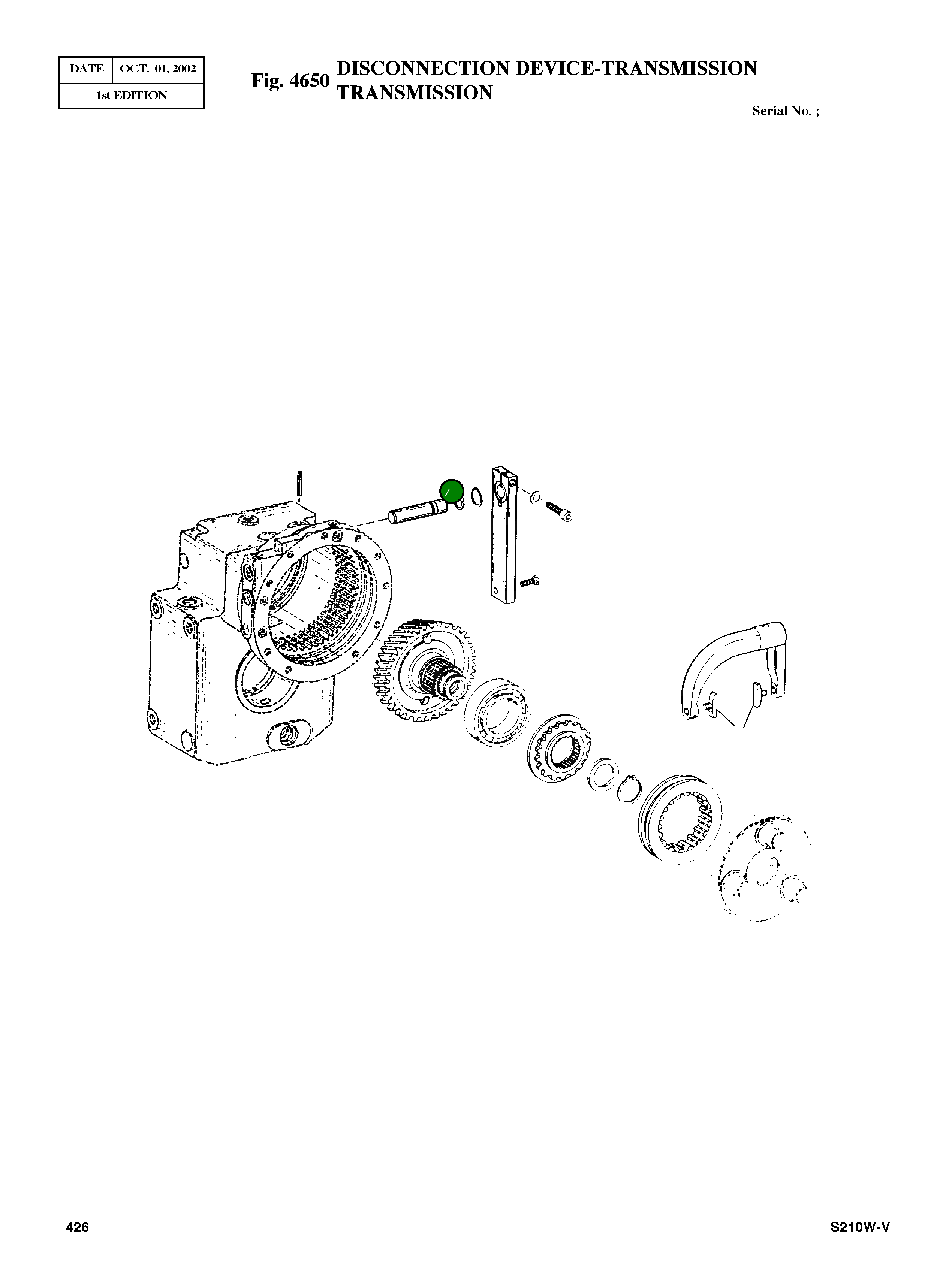 Кольцо уплотнительное (O-Ring) 0634 306 198 Komatsu