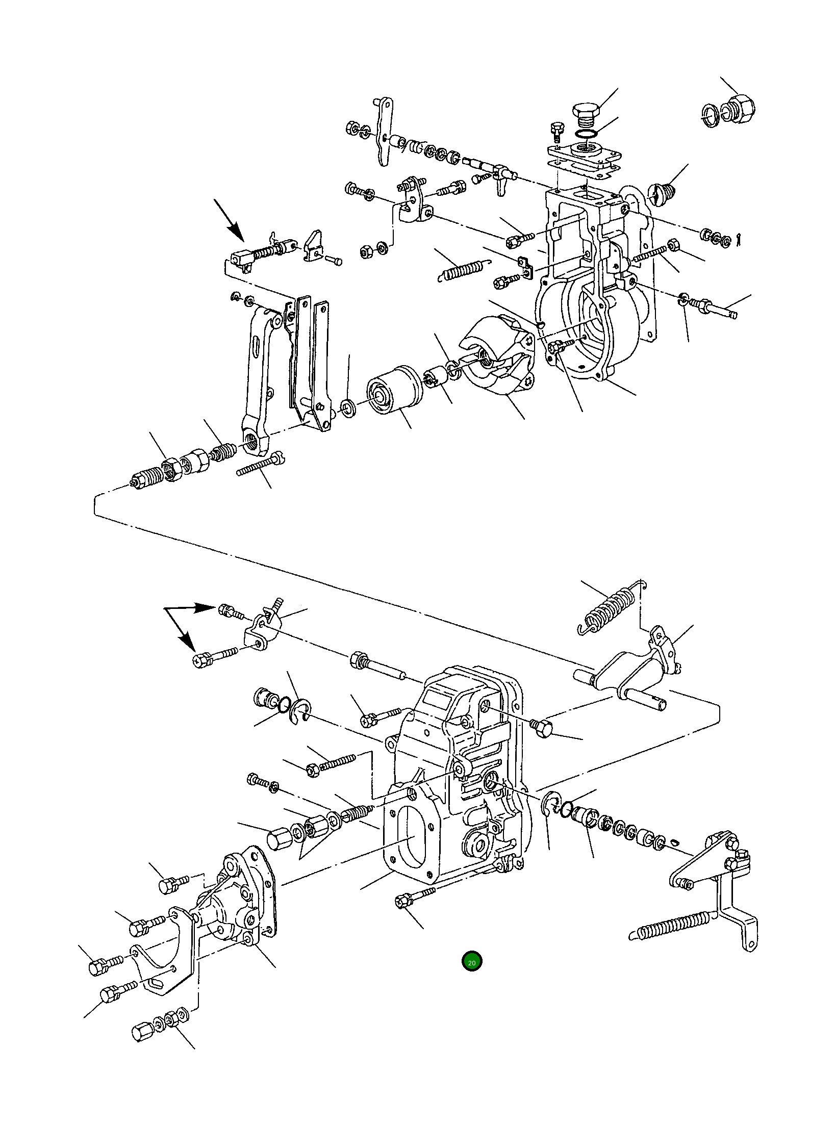 Болт YMX0201063840 Komatsu