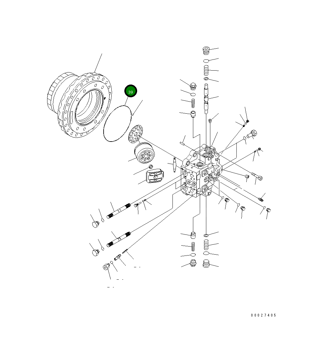 Кольцо уплотнительное (O-Ring) 07000-55275 Komatsu