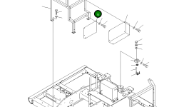 Крышка 8229-54-2181 Komatsu