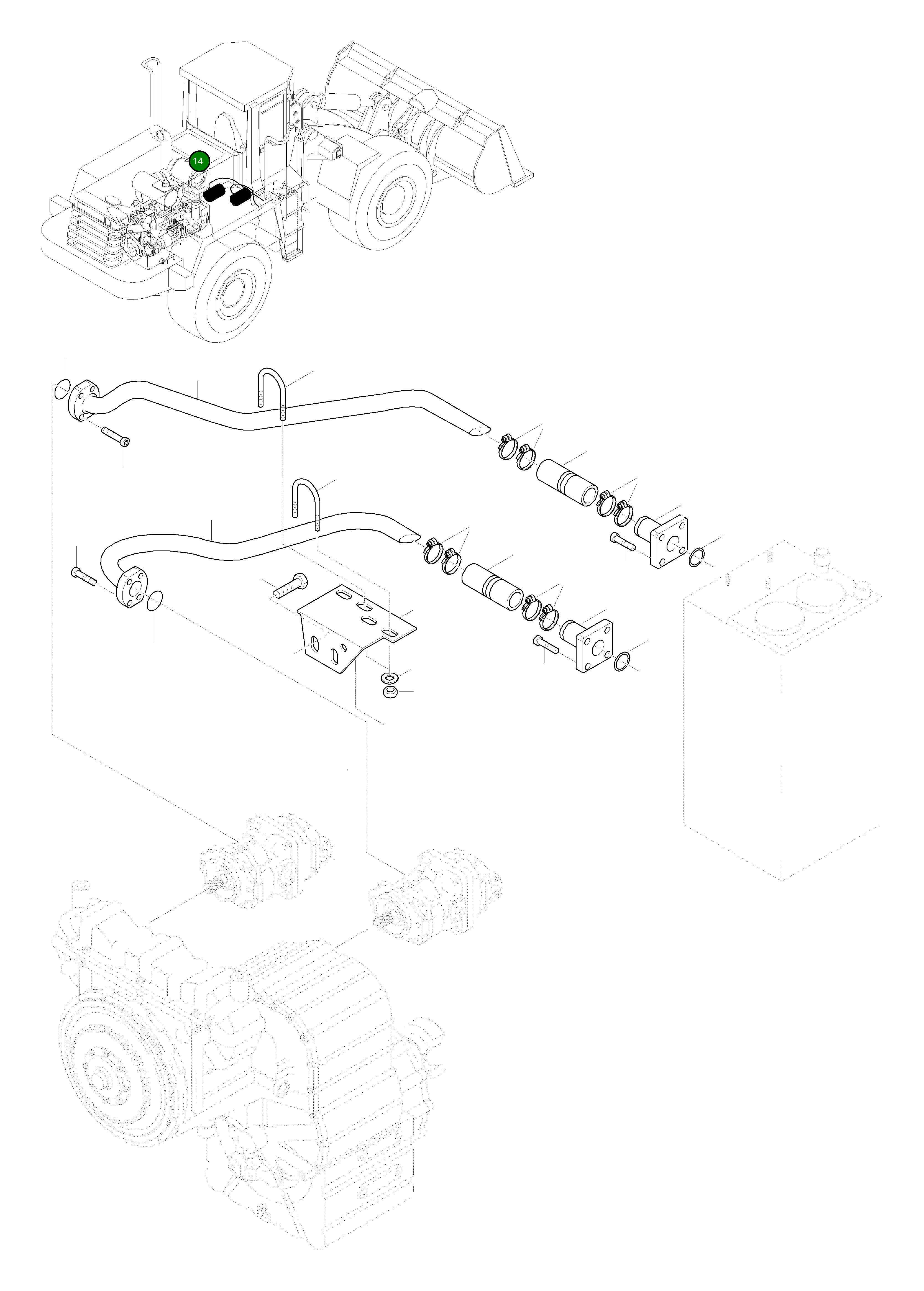Кольцо уплотнительное (O-Ring) 421-00-H0870 Komatsu