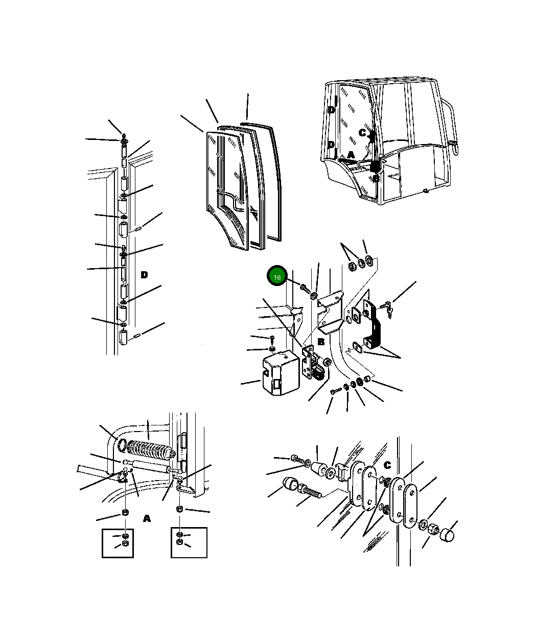 Болт 801014070 Komatsu