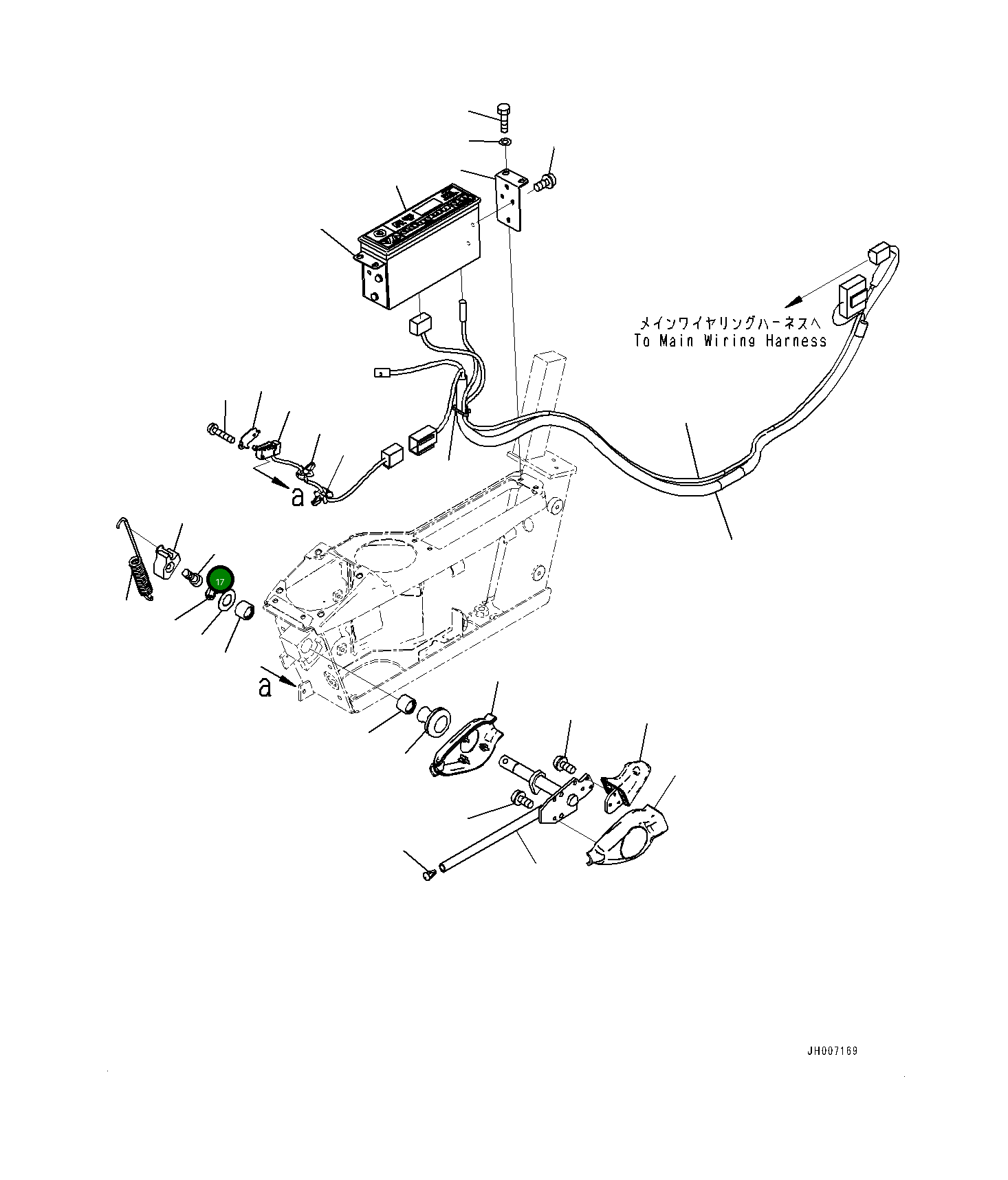 Болт 0125270816 Komatsu