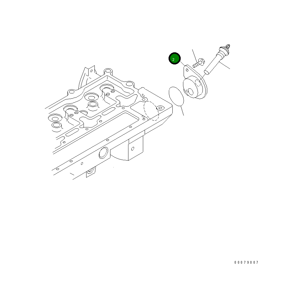 Крышка 6742-81-1111 Komatsu
