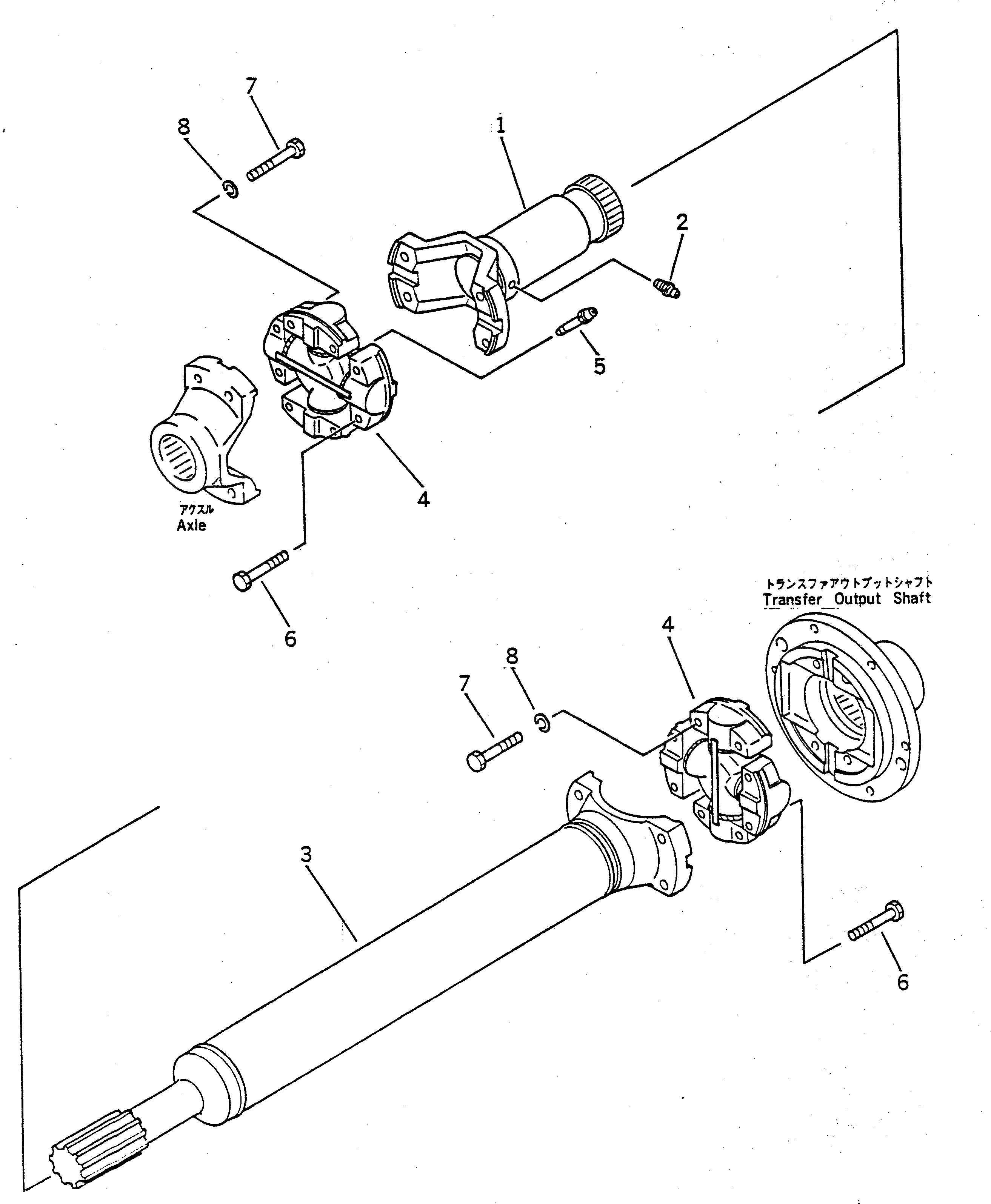 Болт 22W-20-11270  Komatsu