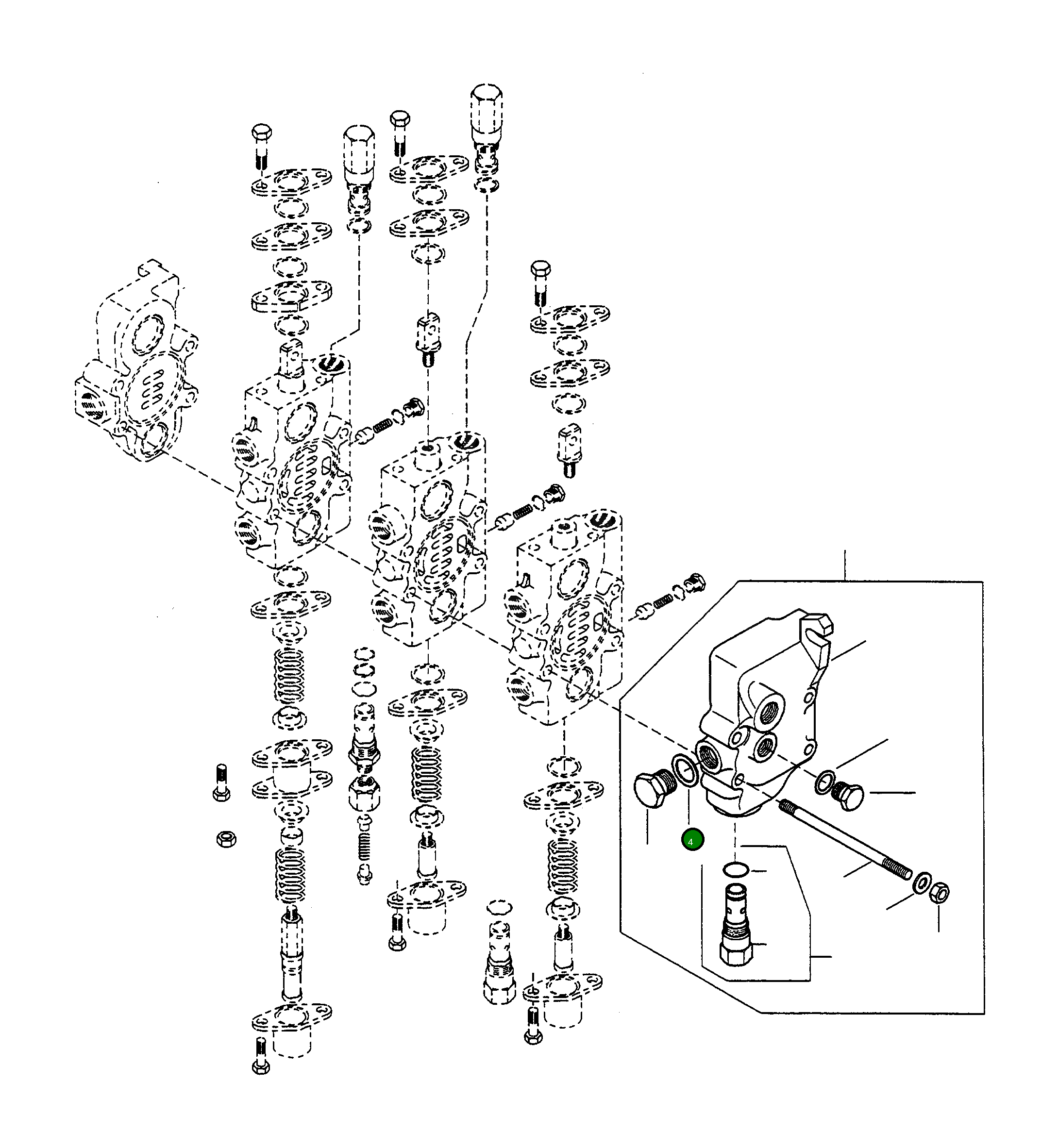 Кольцо уплотнительное (O-Ring) 4918742M1 Komatsu