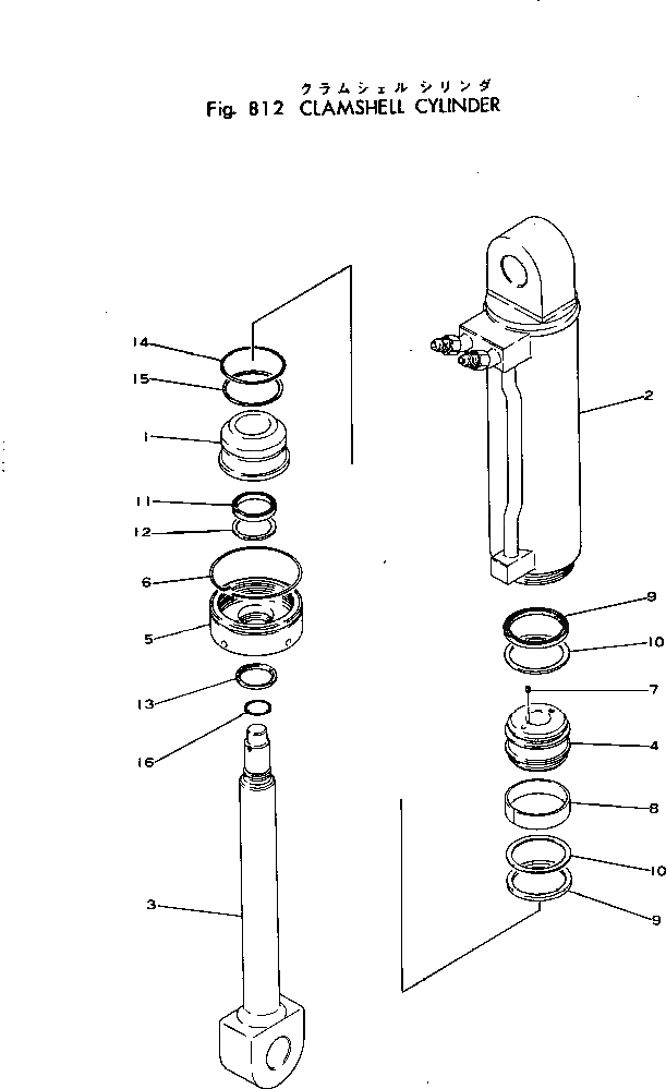 Кольцо уплотнительное (O-Ring) MS.B-9928-16  Komatsu