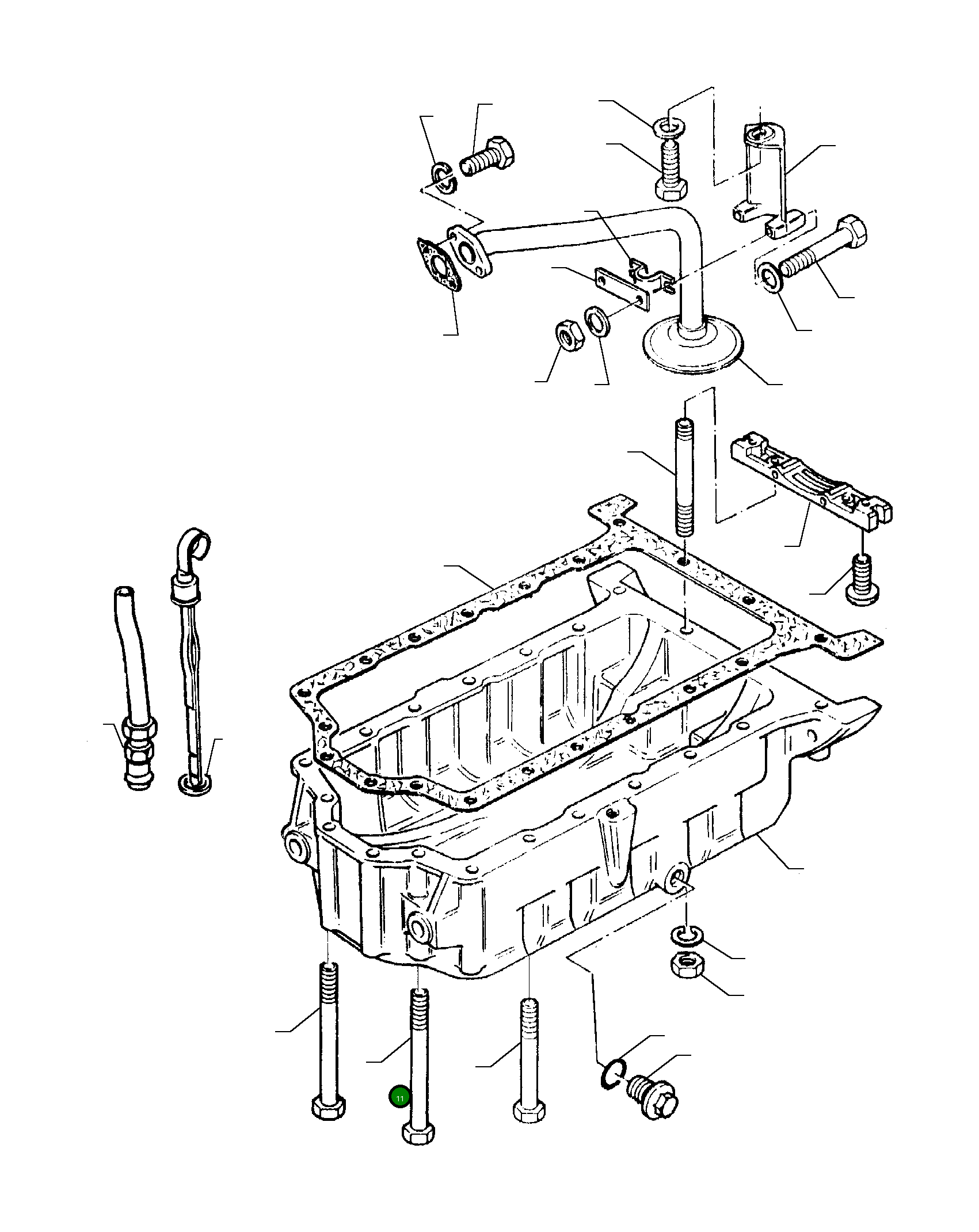 Болт PK2187341 Komatsu