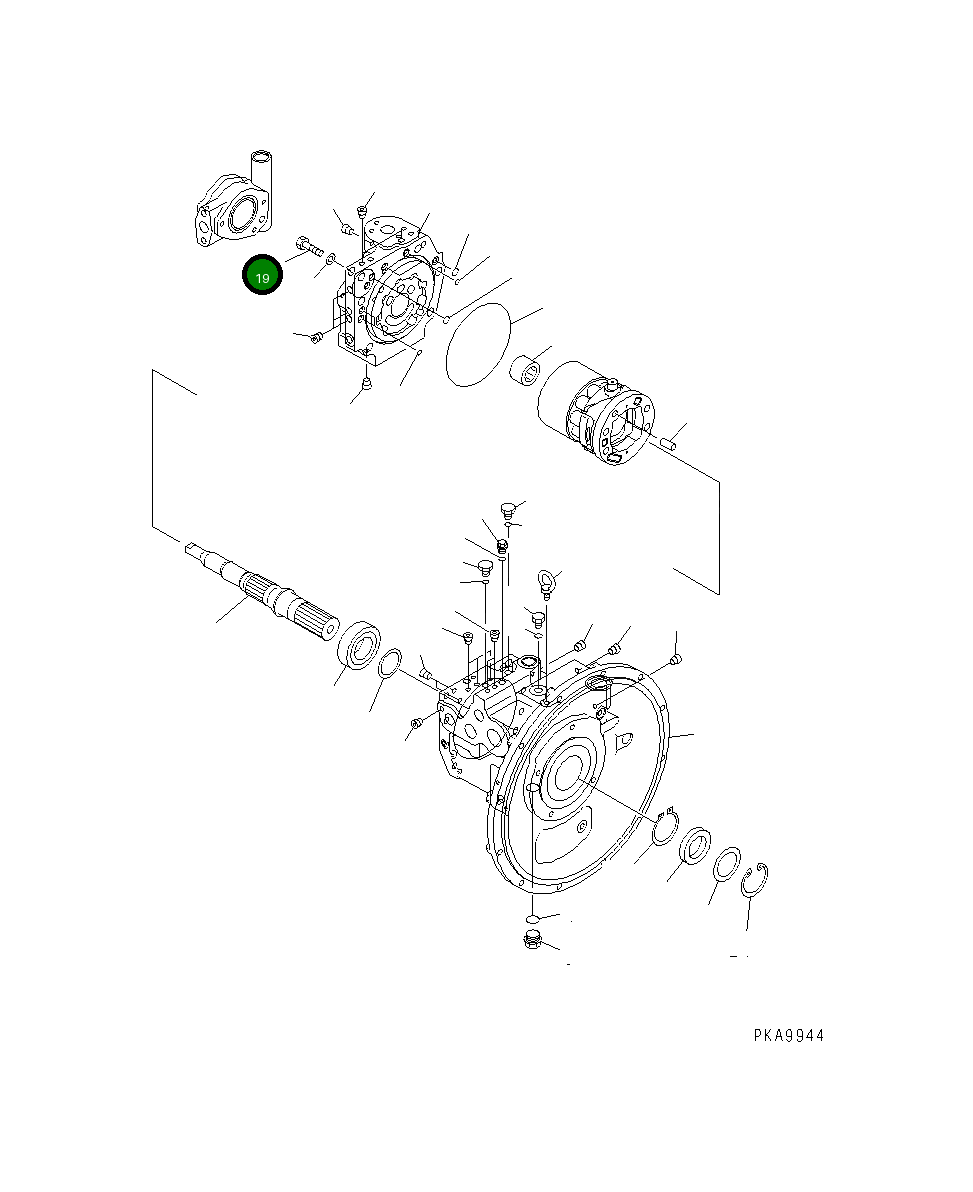 Болт 01010-51450 Komatsu