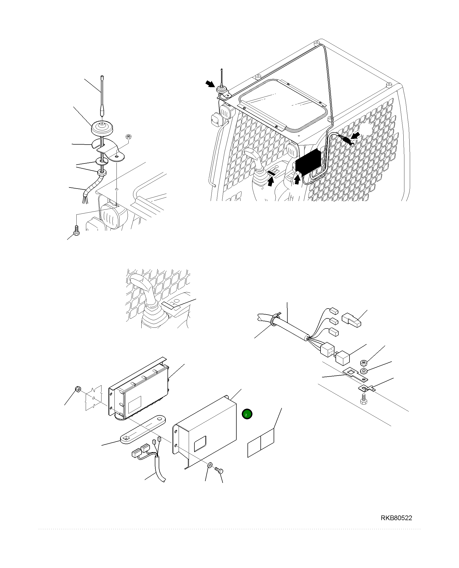 Крышка 37A-54-13510  Komatsu