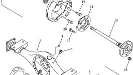 Гайка 20L-24-11511 Komatsu