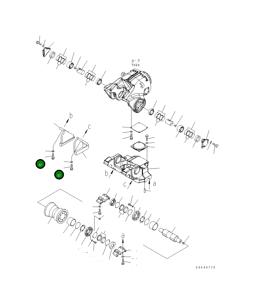 Болт 01010-63395 Komatsu
