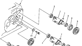Шариковый подшипник YM24101-060044 Komatsu