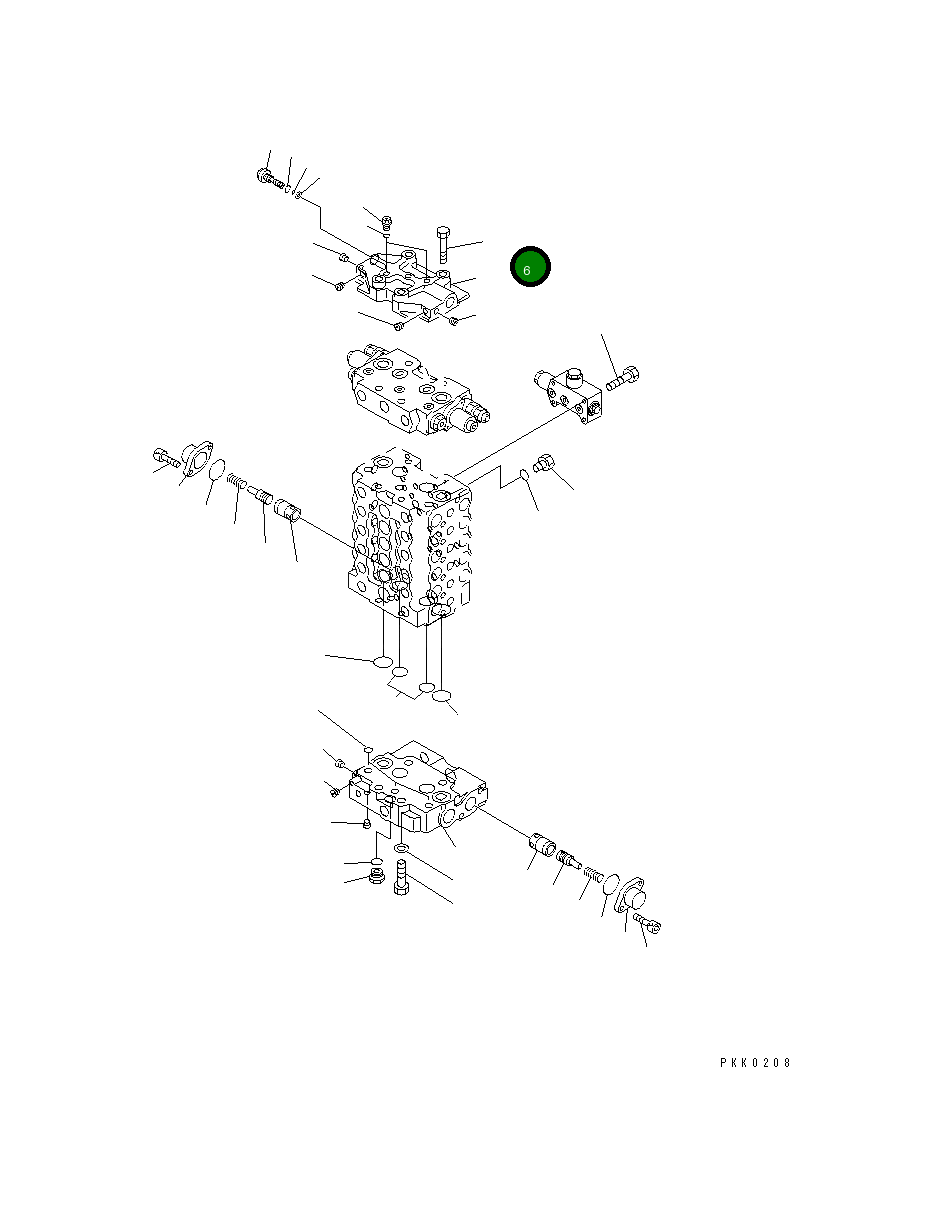 Болт 01011-61420 Komatsu