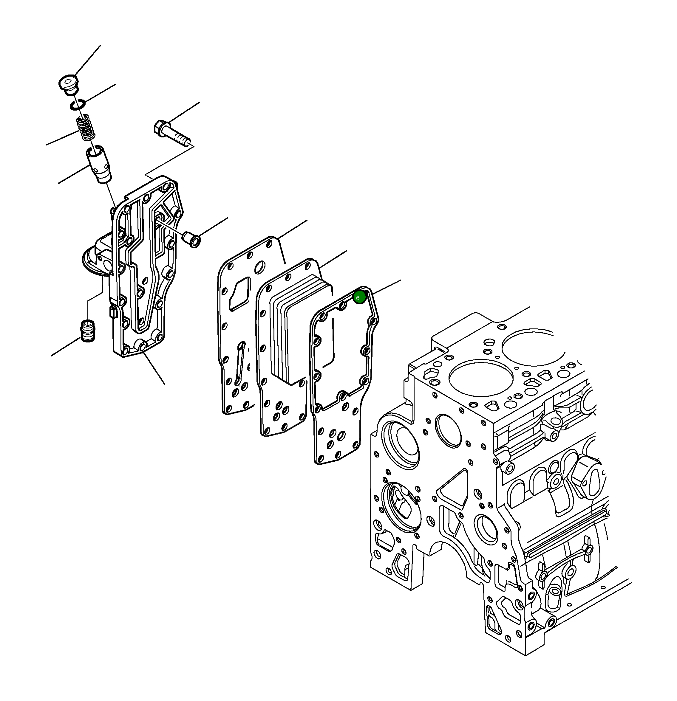 Болт EA4899019  Komatsu